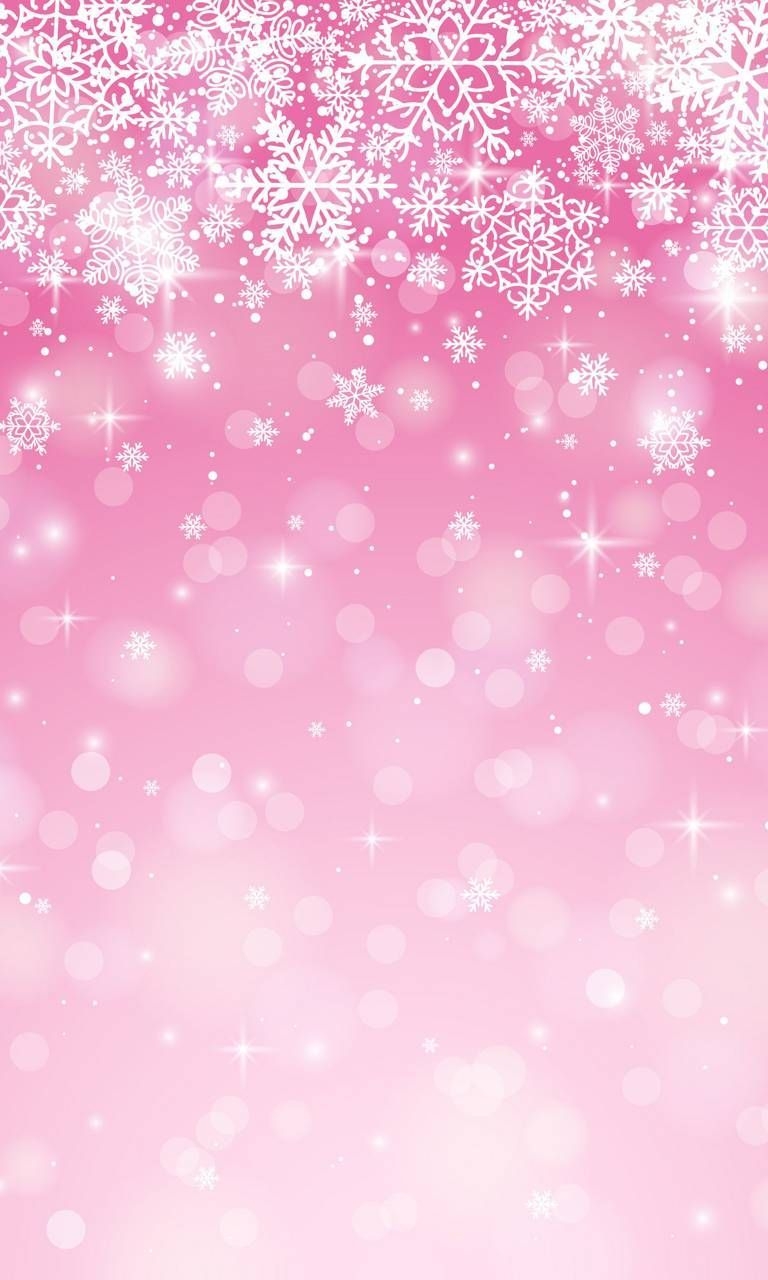 770x1280 Pink Christmas. Christmas phone wallpaper, Wallpaper iphone christmas, Snowflake wallpaper, Phone