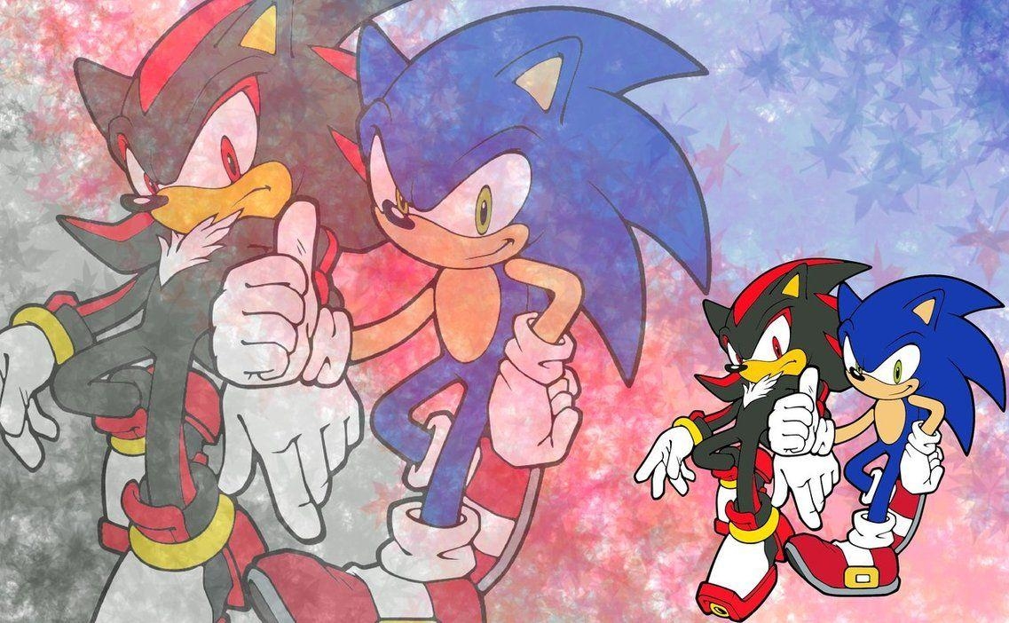 1140x710 Sonic and Shadow Wallpaper, Desktop