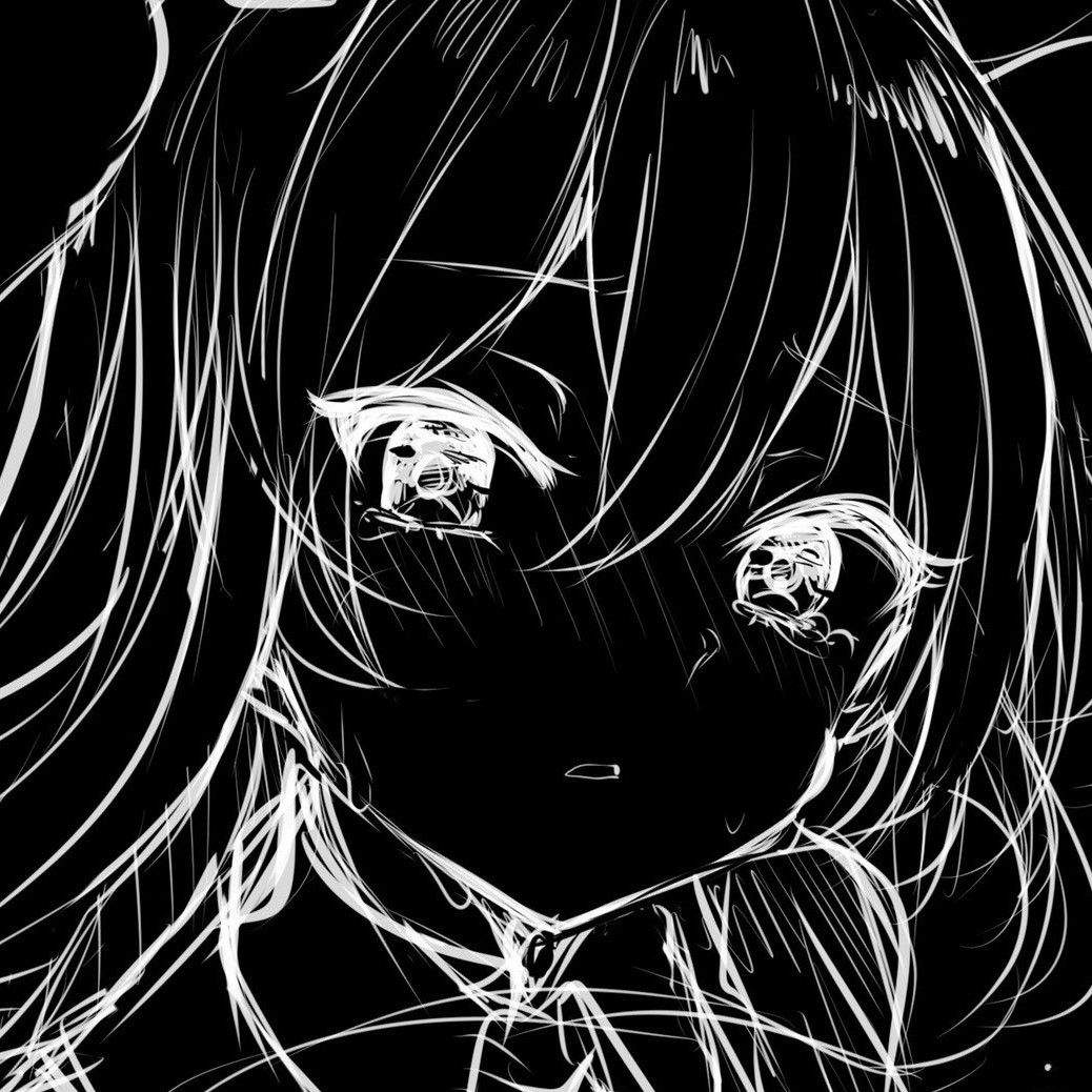 1040x1040 mood. Dark anime, Gothic anime, Cybergoth anime, Phone