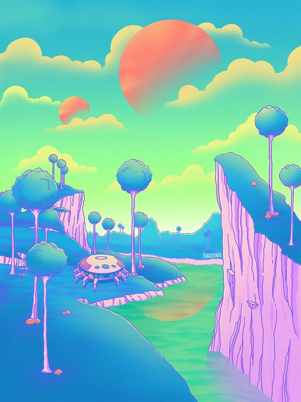 1020x1350 Denise ✨'s Lookout and Planet Namek, Phone