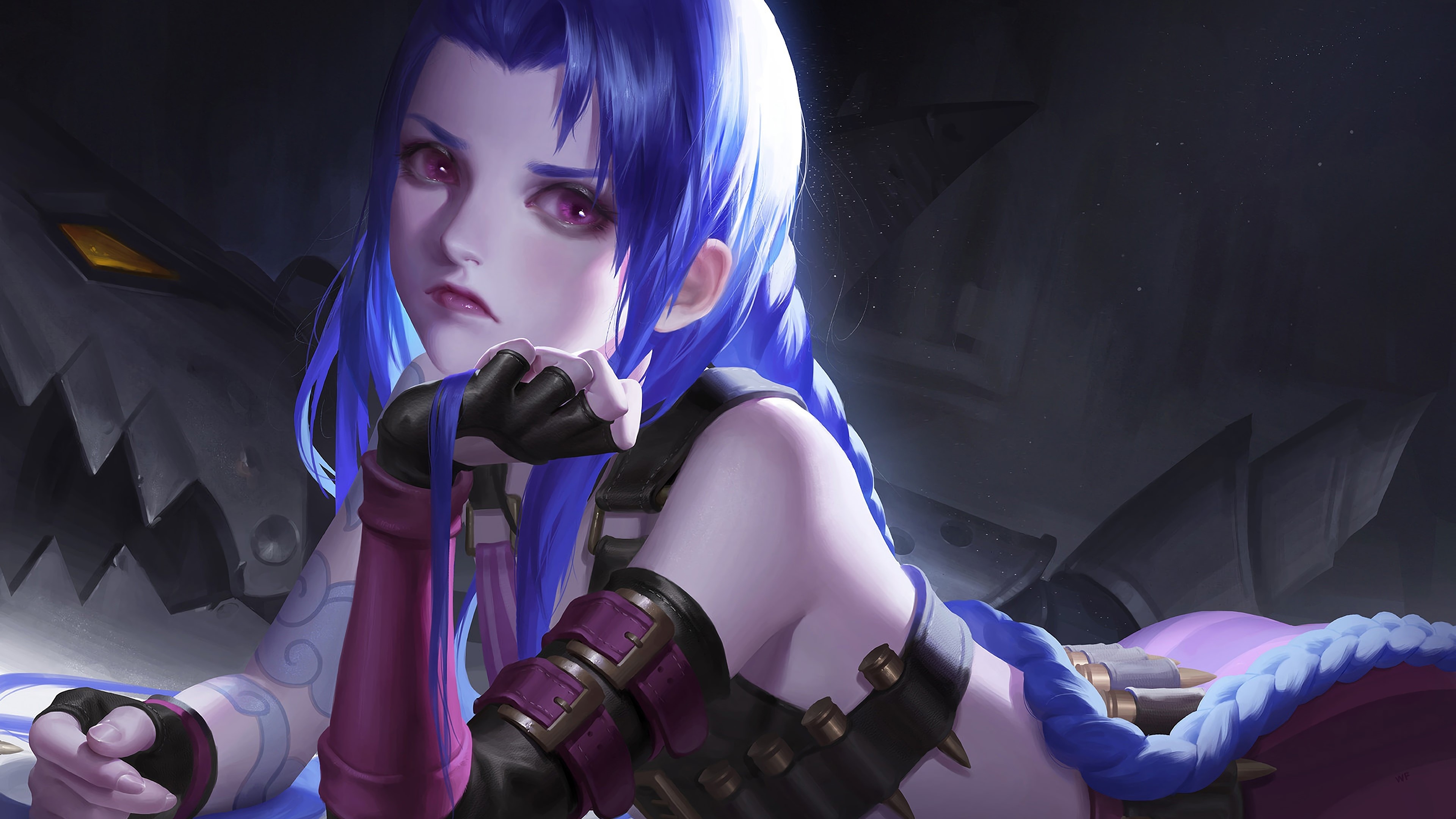 3840x2160 Jinx HD wallpaper, Background, Desktop