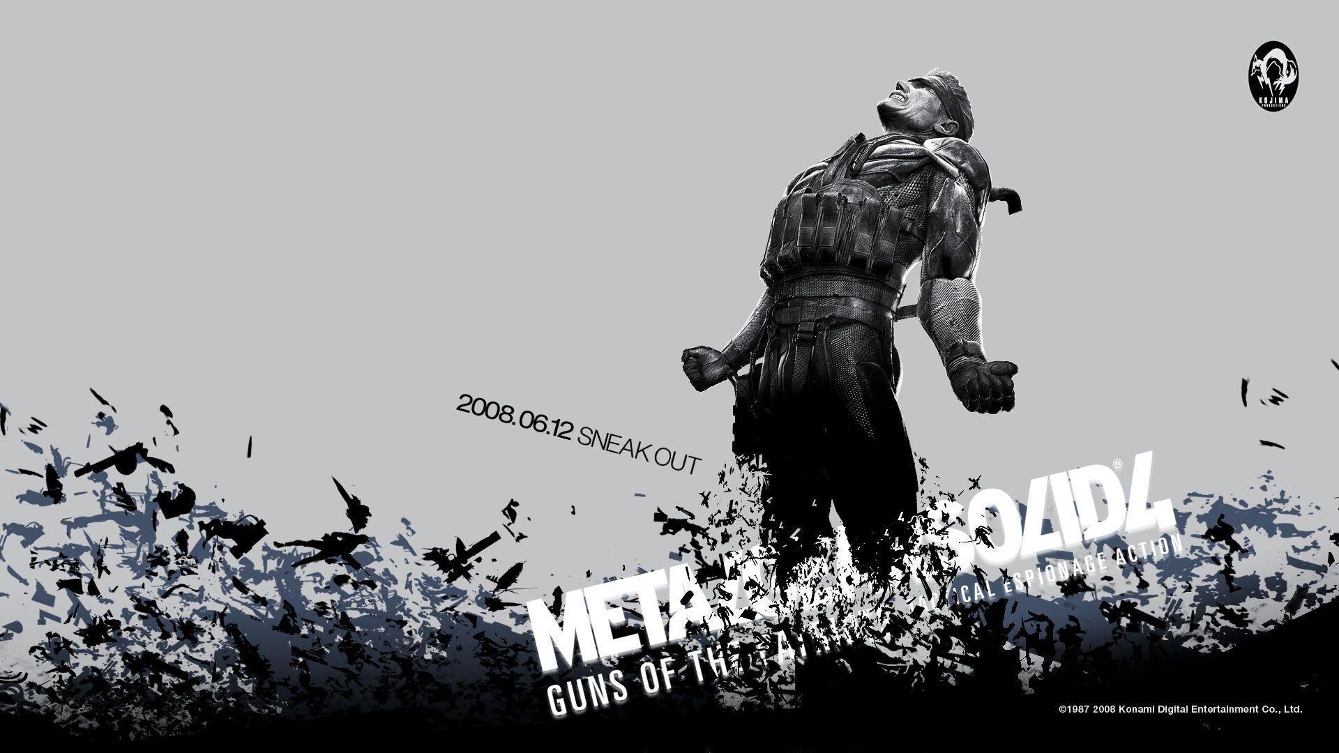 1920x1080 Metal Gear Solid 4 HD Wallpaper, Desktop