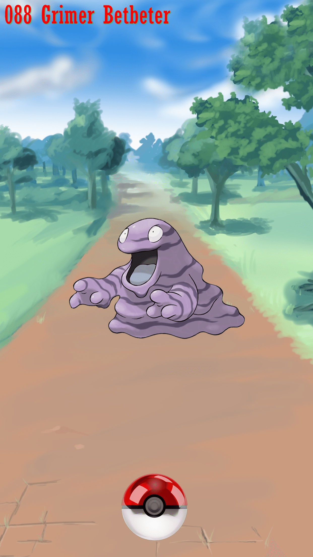 1250x2210 Street Pokeball Grimer Betbeter, Phone