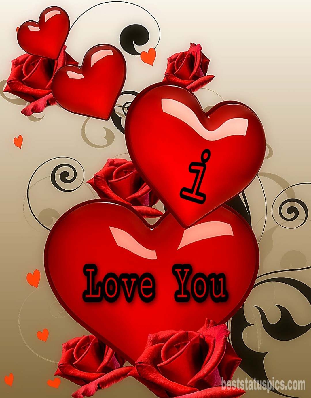 1080x1380 I Love You WhatsApp DP, Picture, Image, Photo Status Pics, Phone