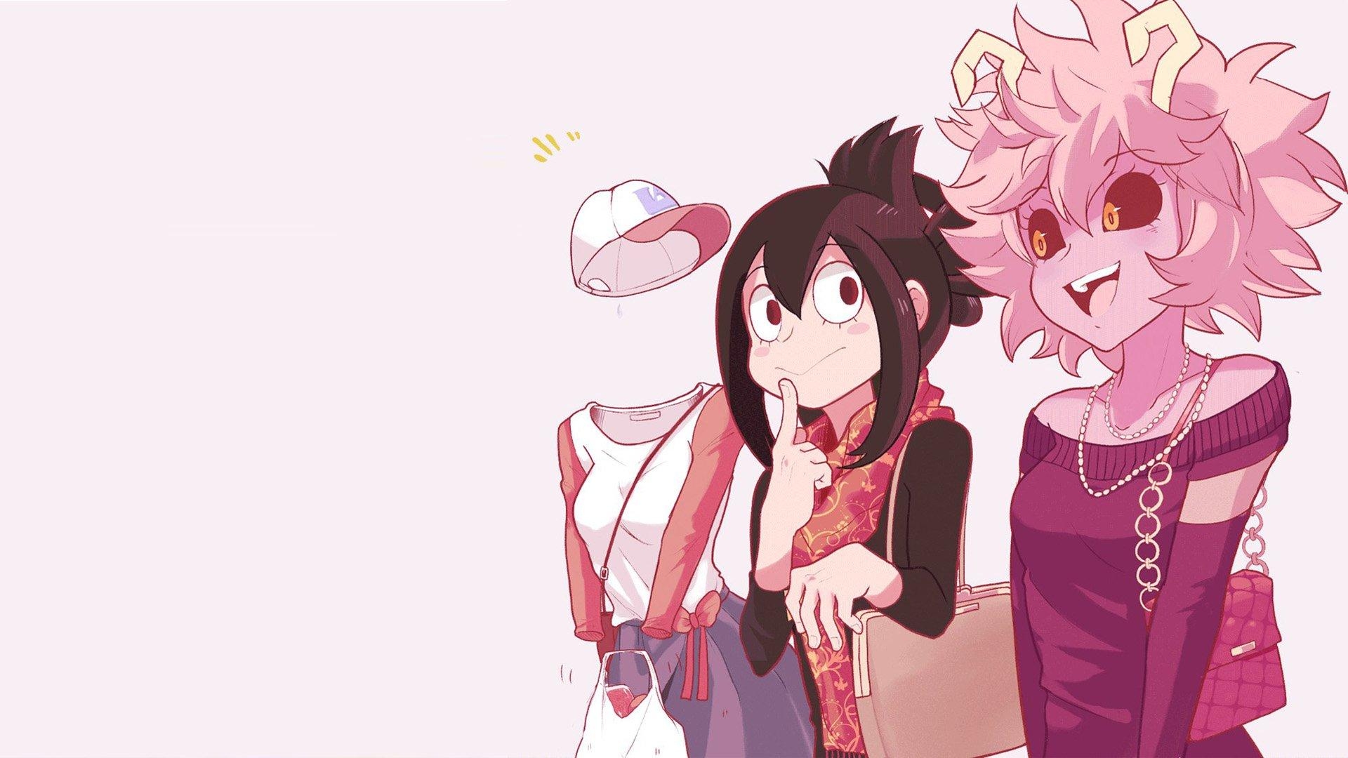 1920x1080 My Hero Academia Mina Ashido, Asui Tsuyu and Tooru Hagakure, Desktop