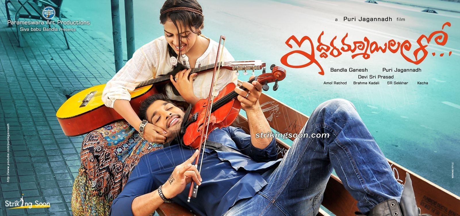 1600x760 Iddarammayilatho new wallpaper PHOTOSHOOT Bollywood, Dual Screen