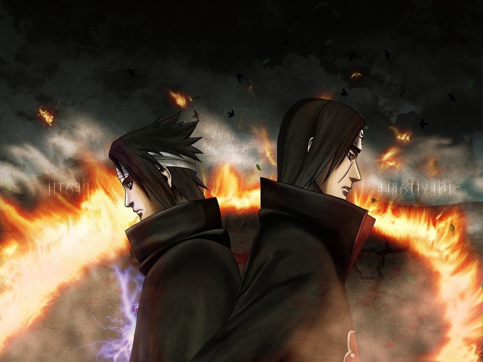 1600x1200  uchiha sasuke uchiha itachi naruto shippuuden fire brothers wallpaper JPG 279 kB, Desktop