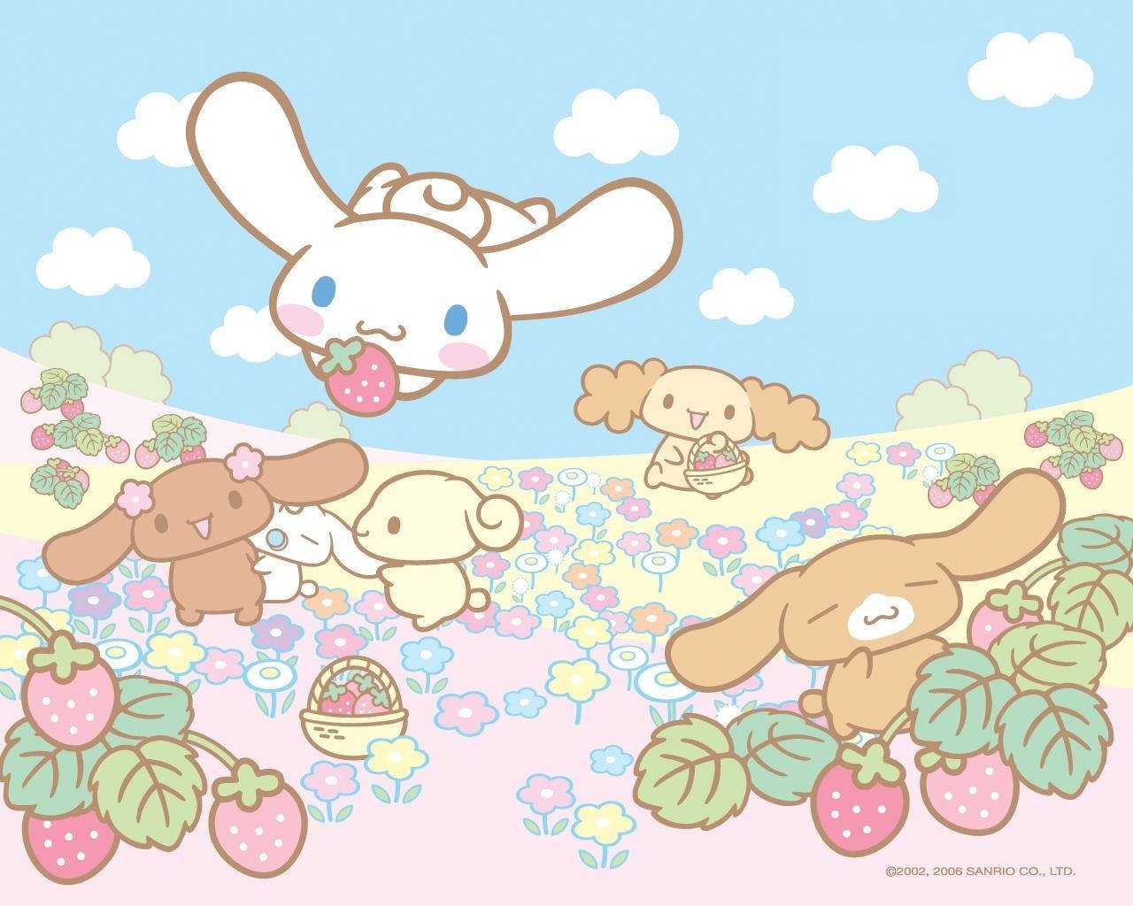 1280x1030 Download Experience Total Adorableness with Sanrio's Cinnamoroll and Cinnamoangels Wallpaper, Desktop