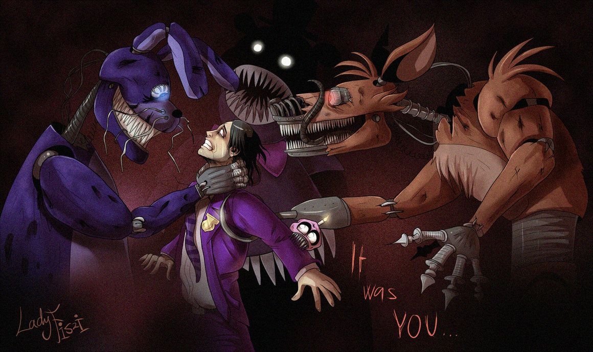 1160x690 Free download FNAF 4 Purple Guys Punishement, Desktop