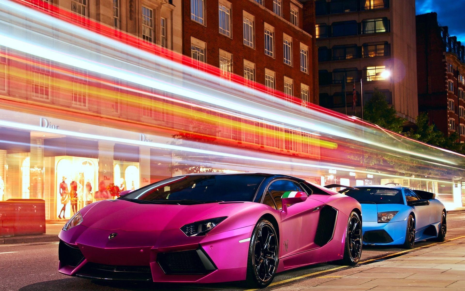 1920x1200 Lamborghini Pink Car wallpaper, Desktop