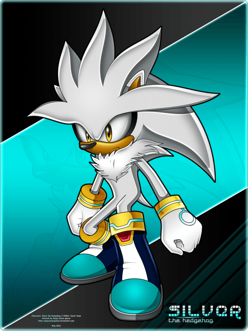 1030x1370 Silver the hedgehog, Phone