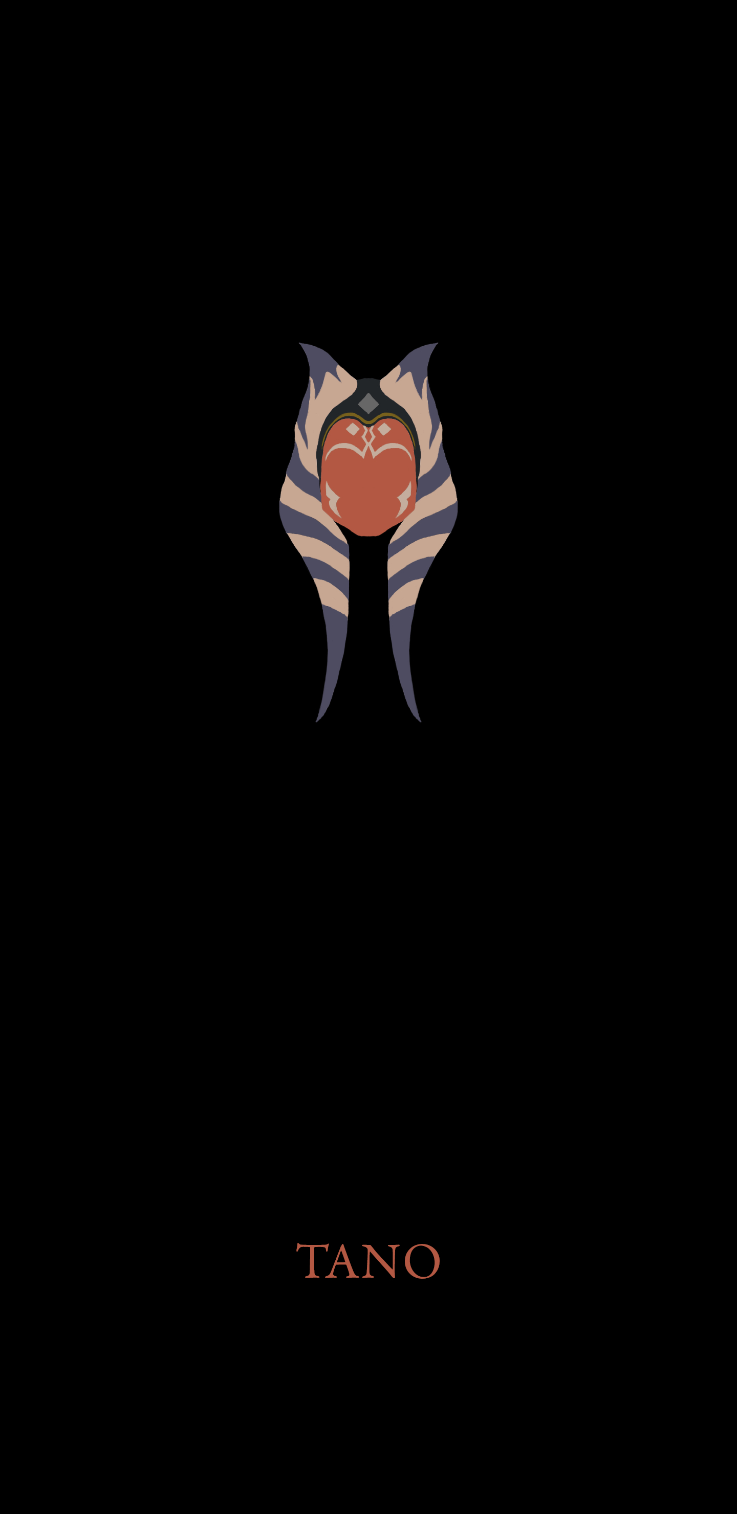 1440x2960 Minimalist Ahsoka Tano (Season 7 Design) [], Phone