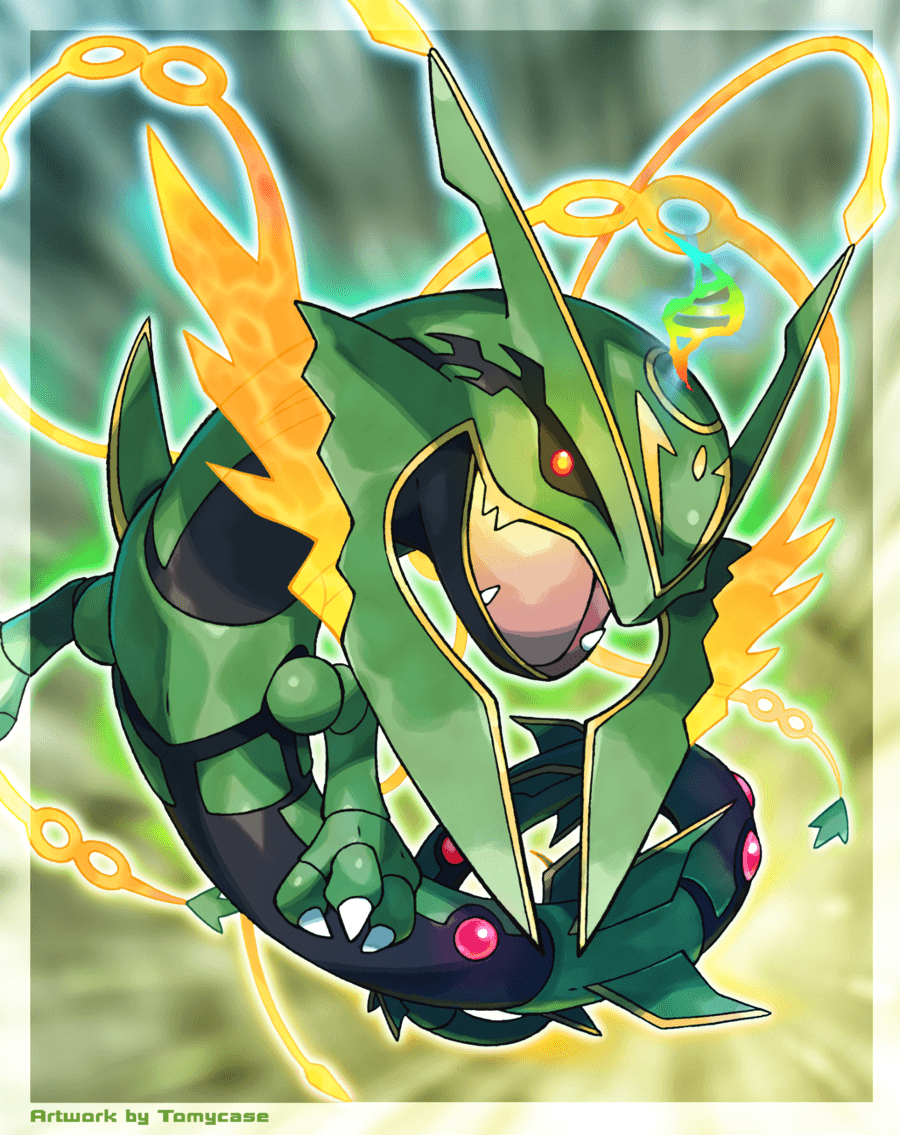 900x1140 Mega Rayquaza, Phone