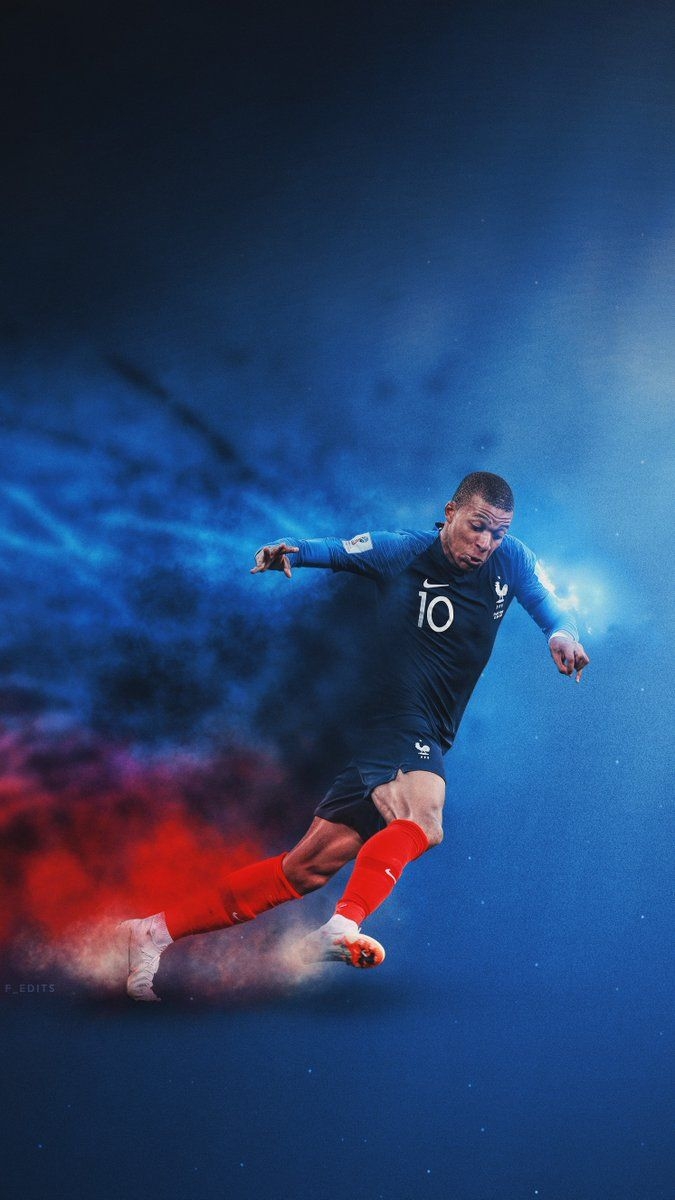 680x1200 Kylian Mbappe. Onto the final #FRA #WorldCup. Soccer picture, Kylian mbappé, Football image, Phone