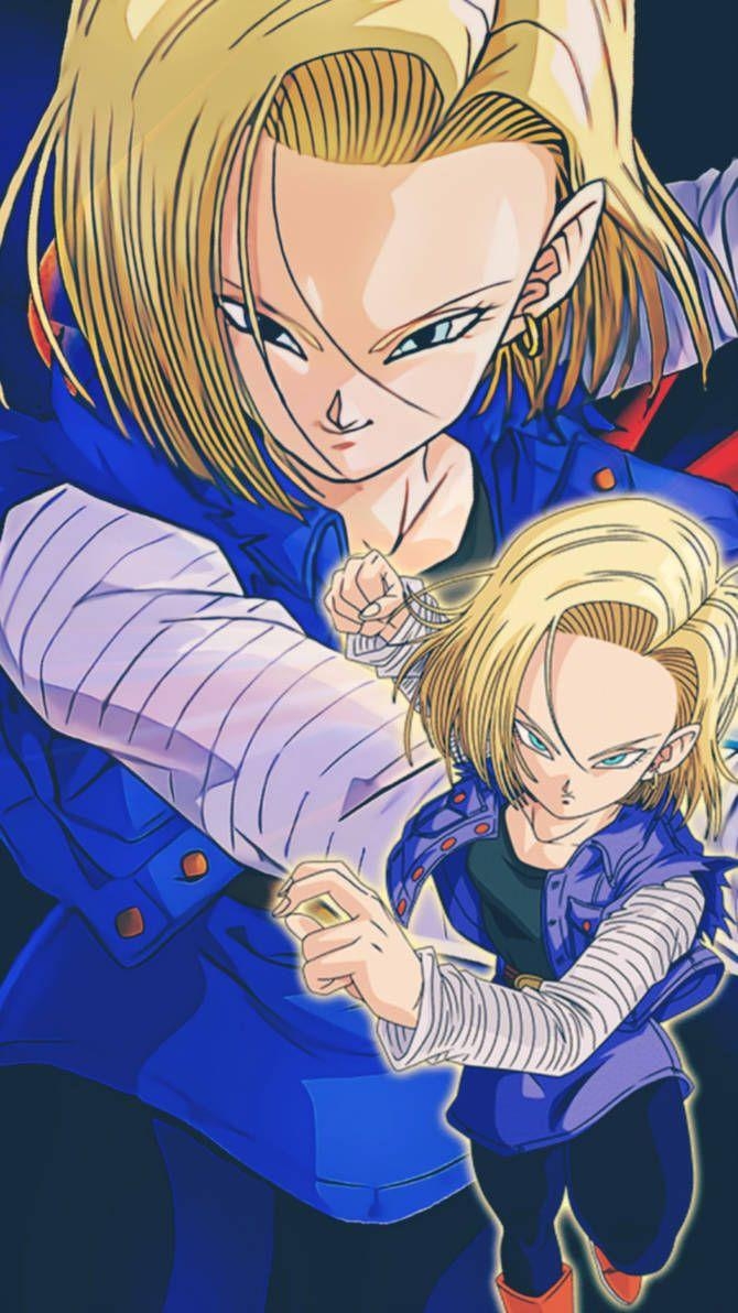 670x1200 Android 18, Phone