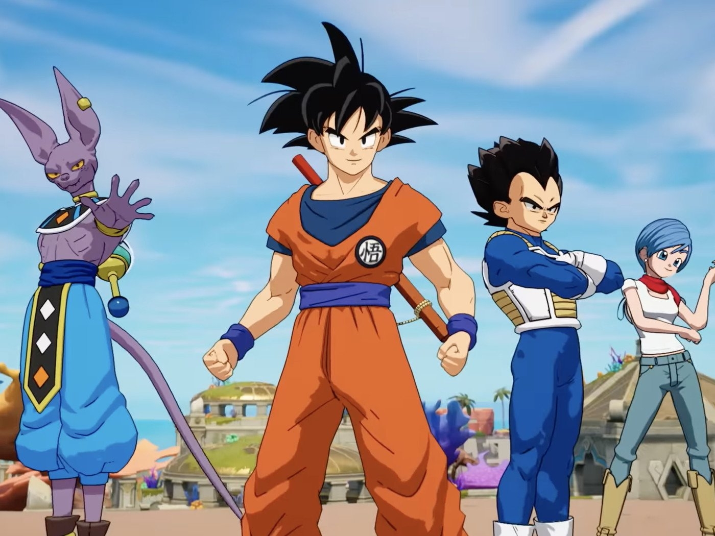 1400x1050 Fortnite's Dragon Ball event lets Goku hit dance moves like the Griddy, Desktop