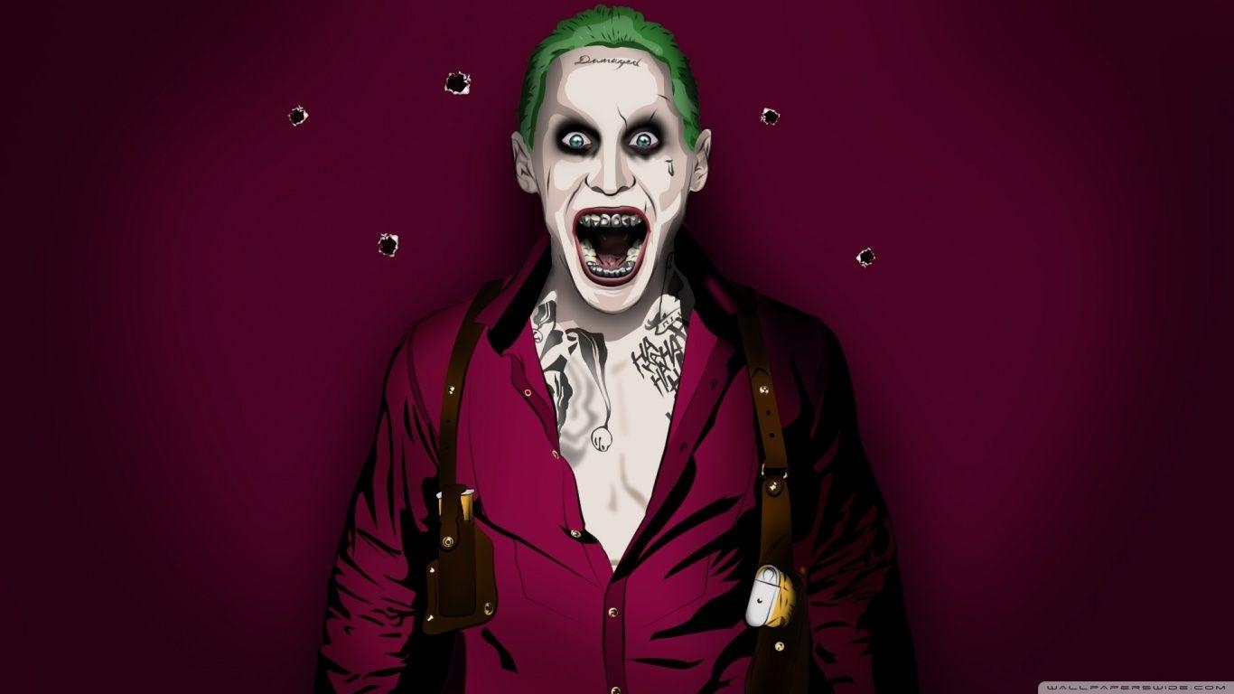 1370x770 Jared Joker Leto HD desktop wallpaper, Widescreen, High, Desktop