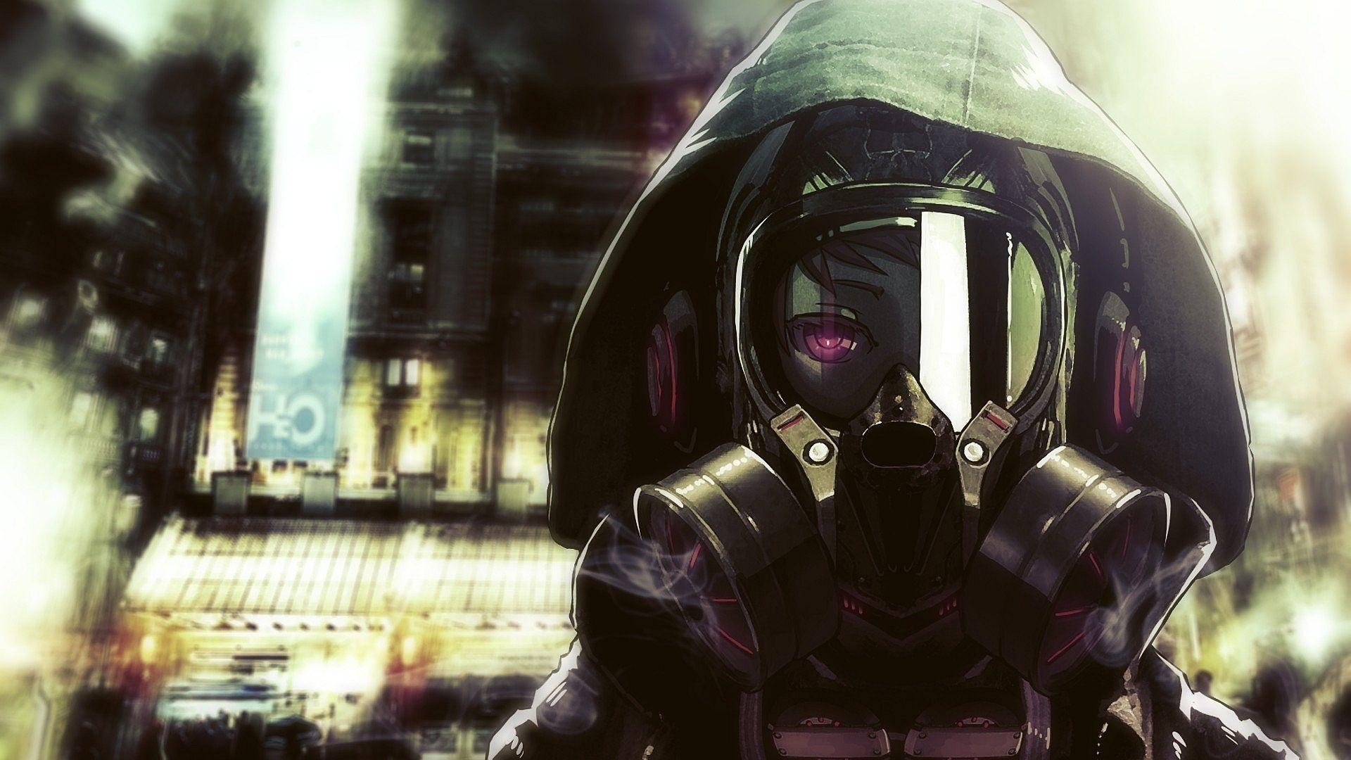 1920x1080 Gas Mask Wallpaper, Desktop