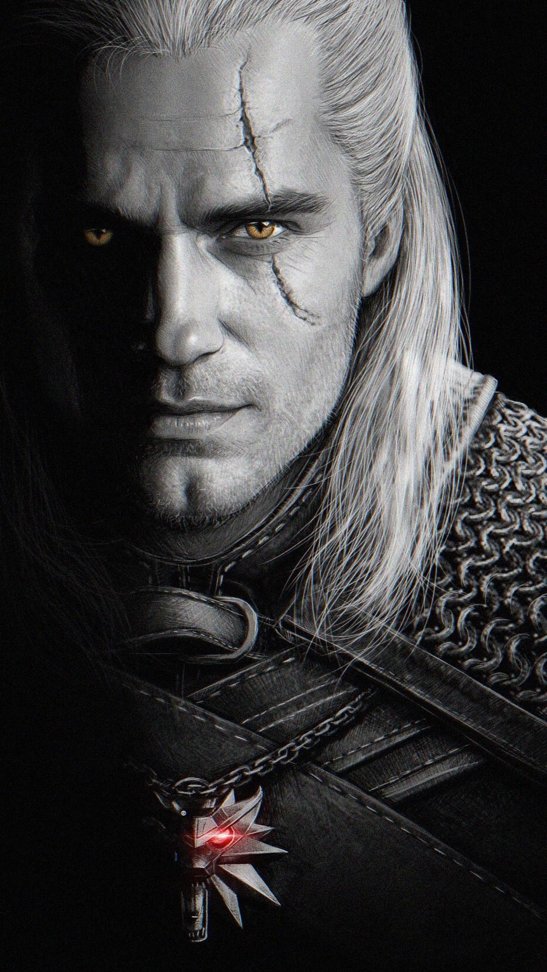 1080x1920 The Witcher Henry Cavill 4k, Phone