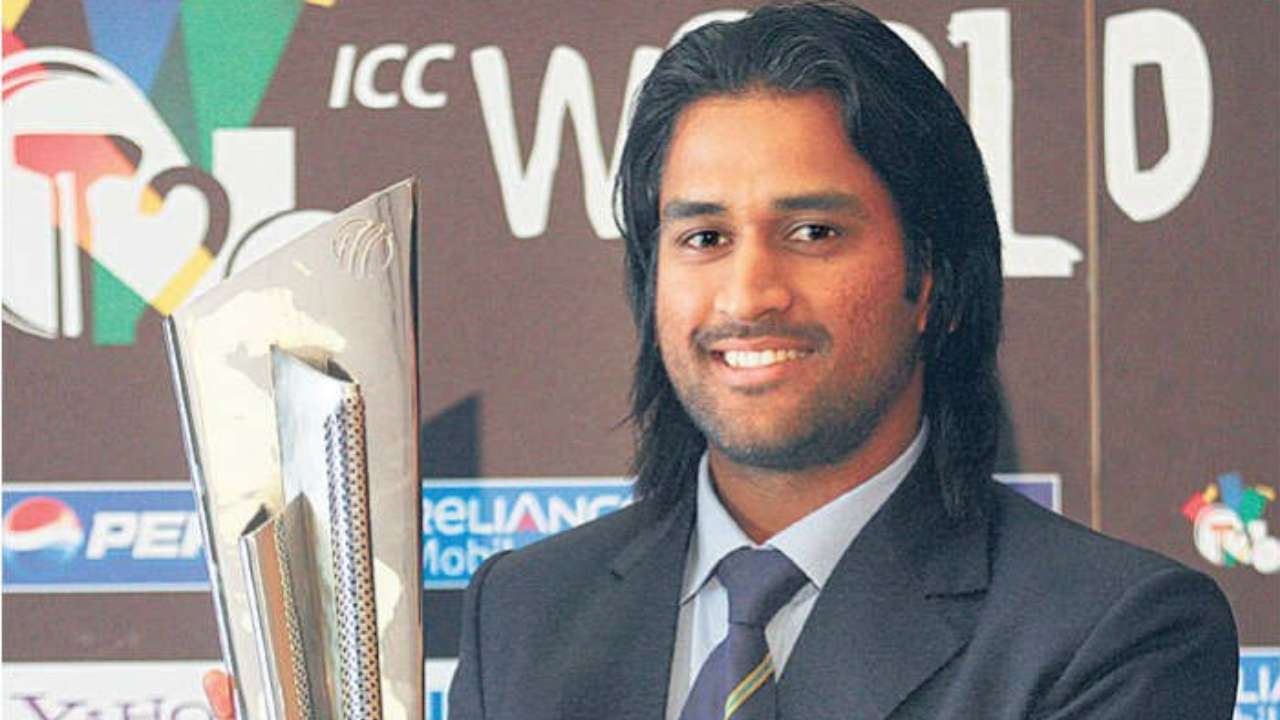 1280x720 In Pics: As MS Dhoni Debuts The V Hawk, Here's A Look At His Iconic Hairstyles, Desktop