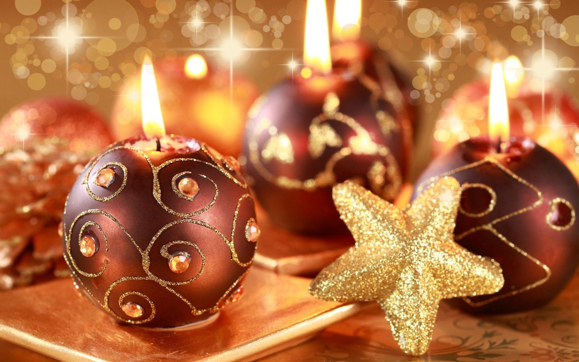 1920x1200 Lovely Christmas Candles Wallpaper 41083  px, Desktop