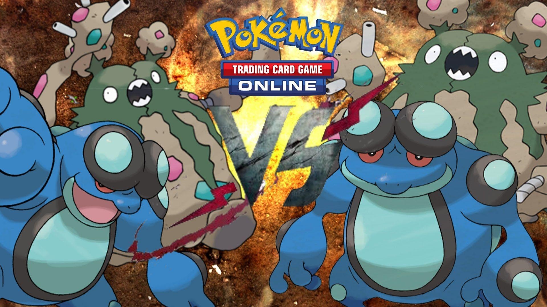 1920x1080 Pokemon TCG Online EX Garbodor Vs. Seismitoad EX, Desktop