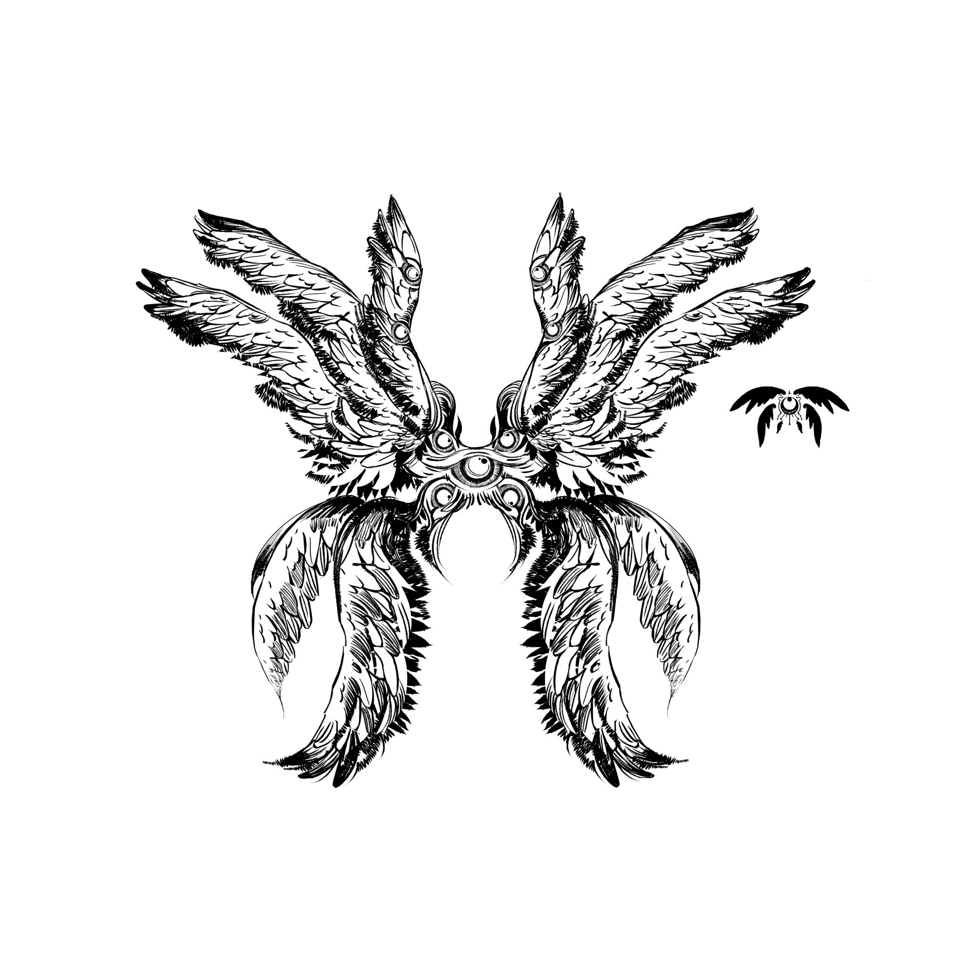 1920x1920 Biblically Accurate Angel Design, Phone