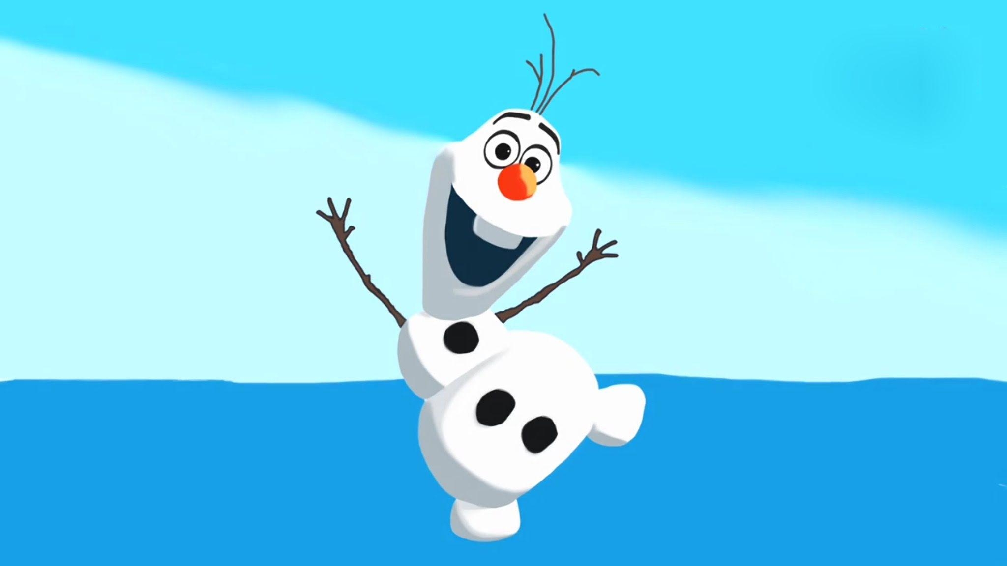 2050x1160 Cute Olaf Wallpaper, Desktop