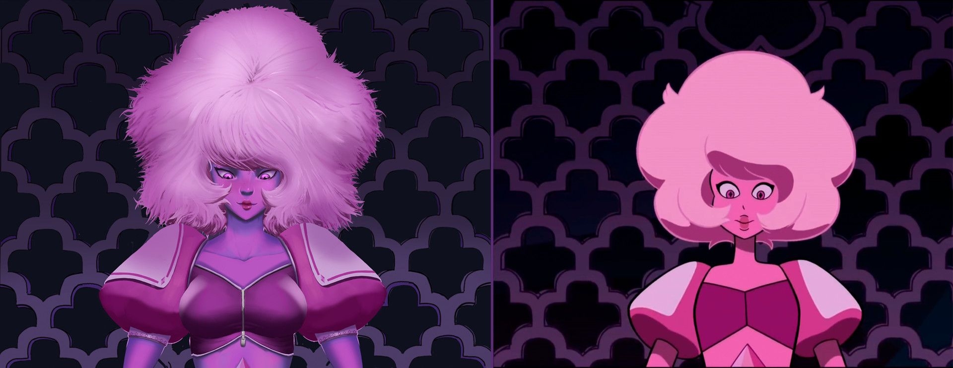 1920x750 Pink Diamond Universe, Delfox, Dual Screen