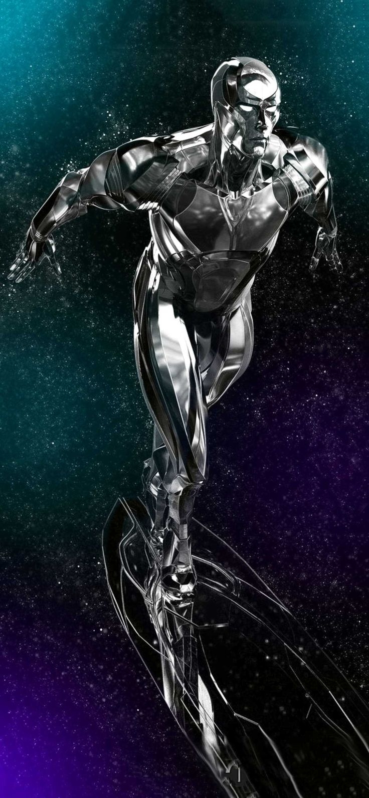 740x1600 Silver Surfer Wallpaper. Silver surfer, Phone