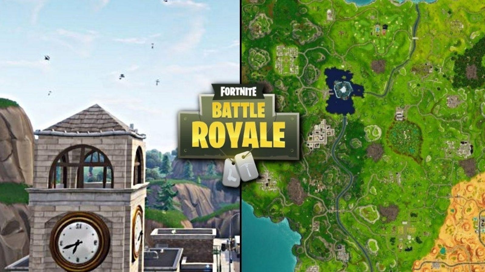 1600x900 All Fortnite map changes in v6.30 update Towers, food truck, Desktop