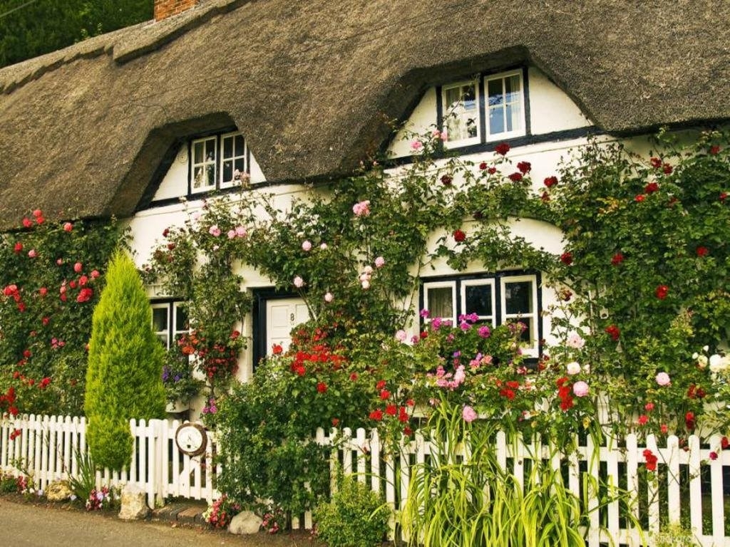 1030x770 English Cottage HD Wallpaper Desktop Background, Desktop