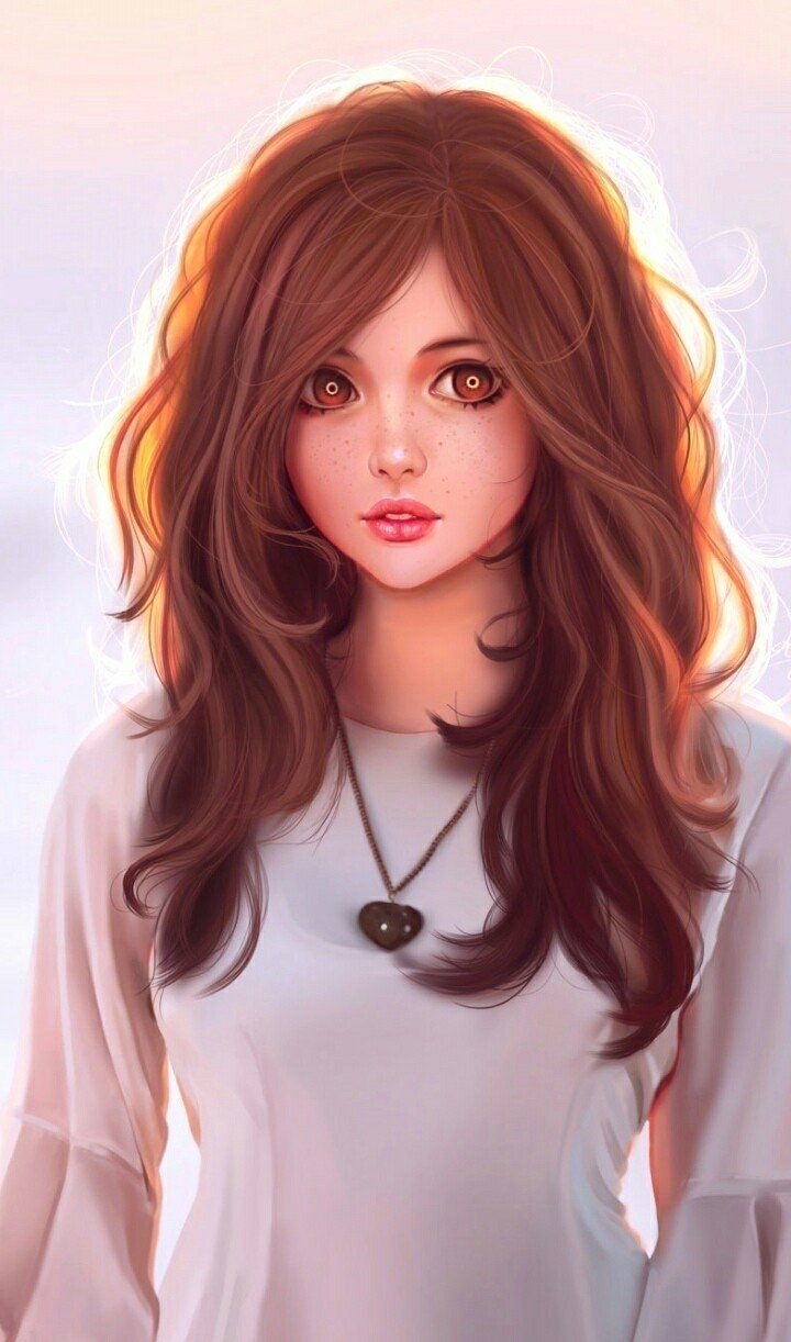 720x1230 Beautiful Cartoon Wallpaper For Girls, Phone