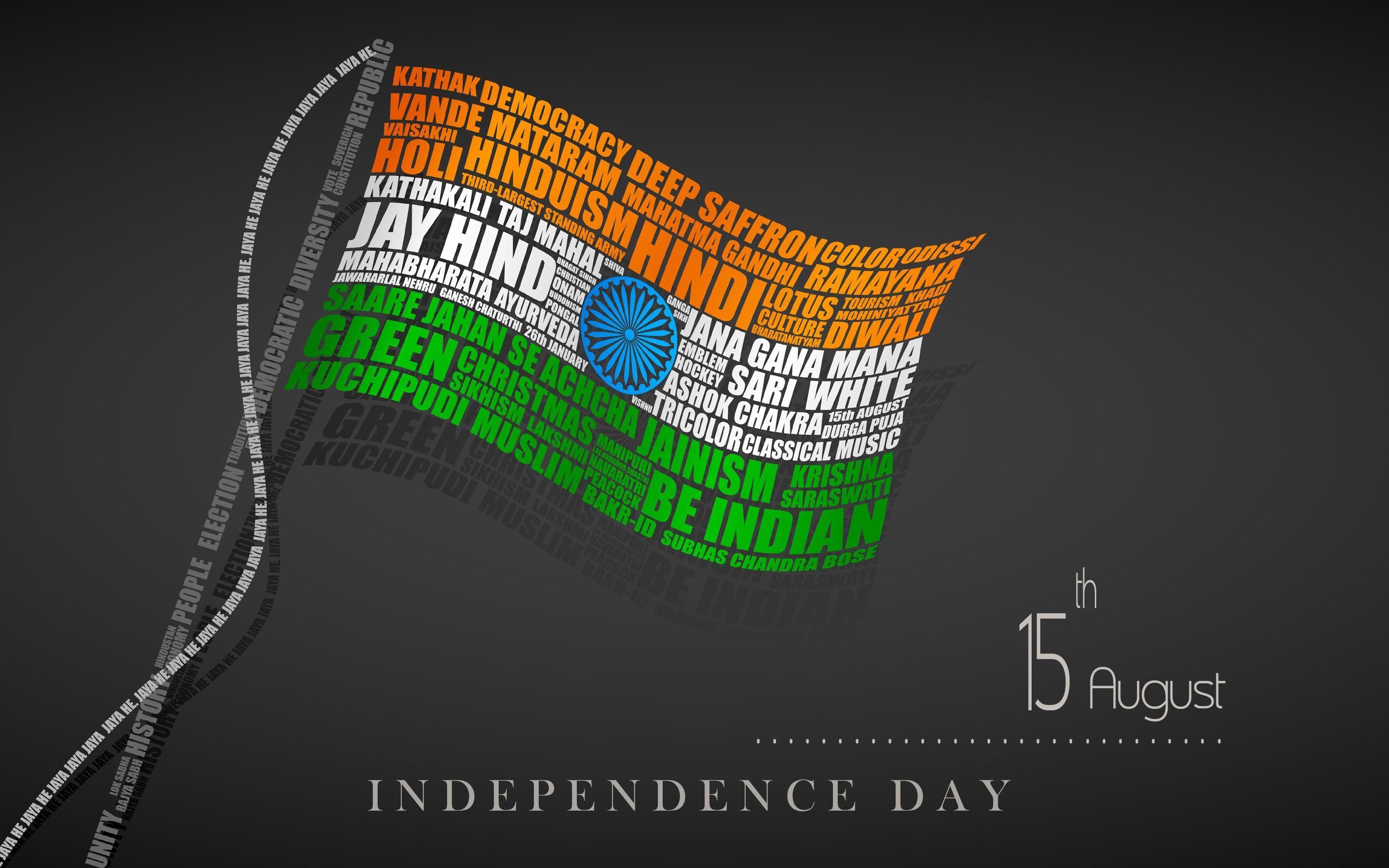 2880x1800 India Independence Day Modern 3D Flag August 15th HD Wallpaper, Desktop