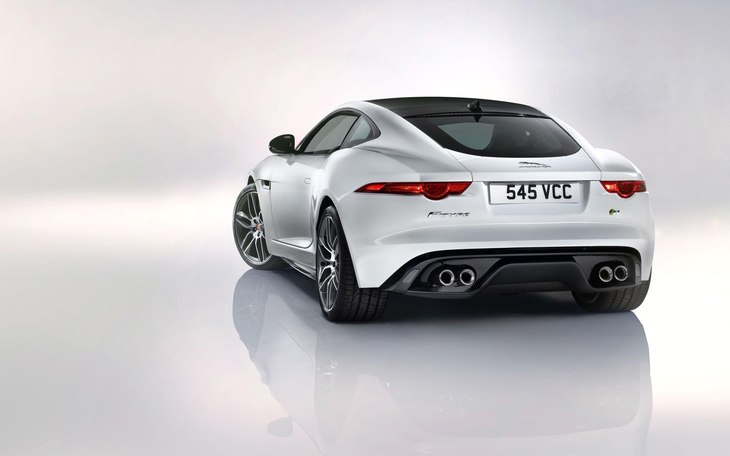 2560x1600 Jaguar F Type R Coupe White 2 Wallpaper. HD Car Wallpaper, Desktop