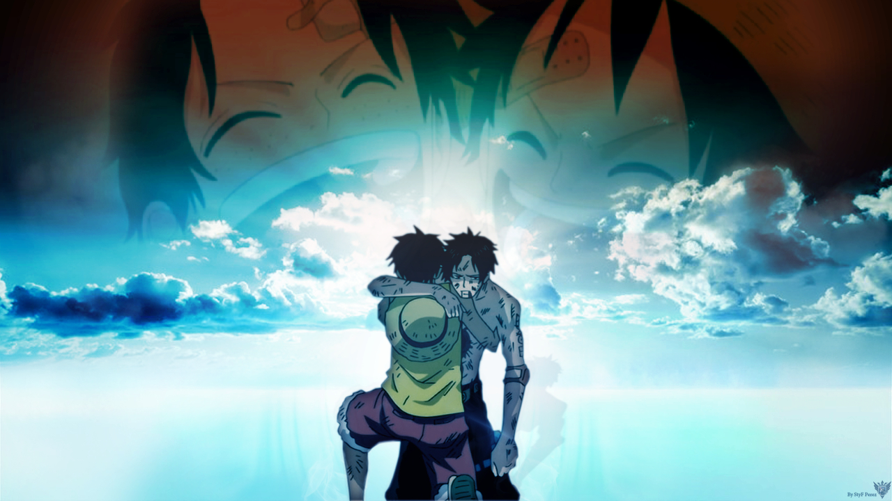 1280x720 Ace and Luffy Wallpaper Free Ace and Luffy Background, Desktop