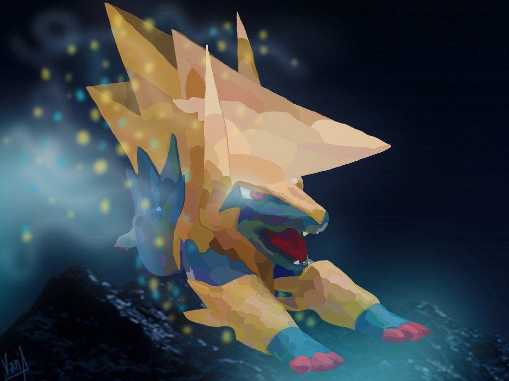 1030x770 Wild Mega Manectric, Desktop