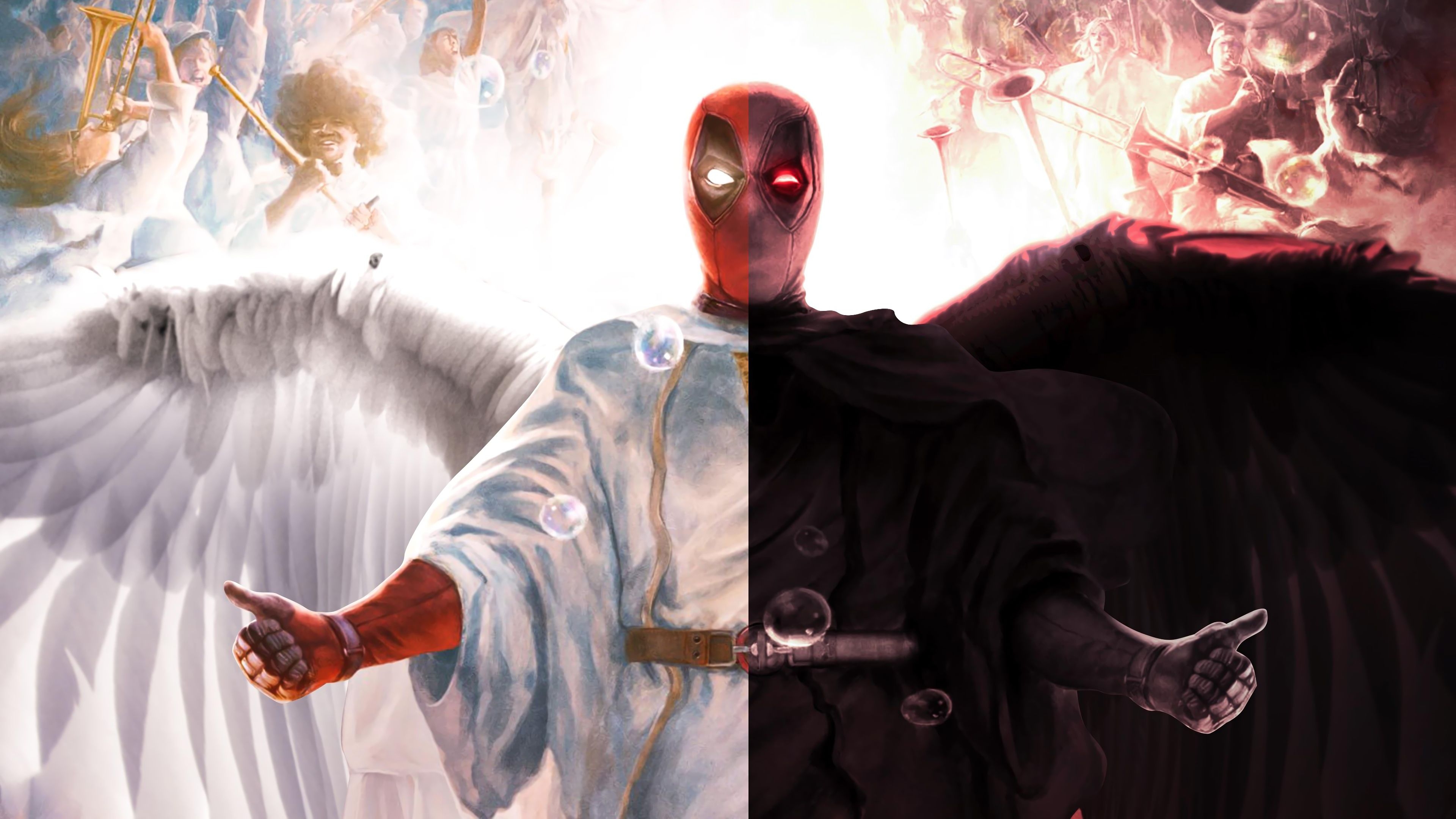 3840x2160 Deadpool 4K Wallpaper, Desktop