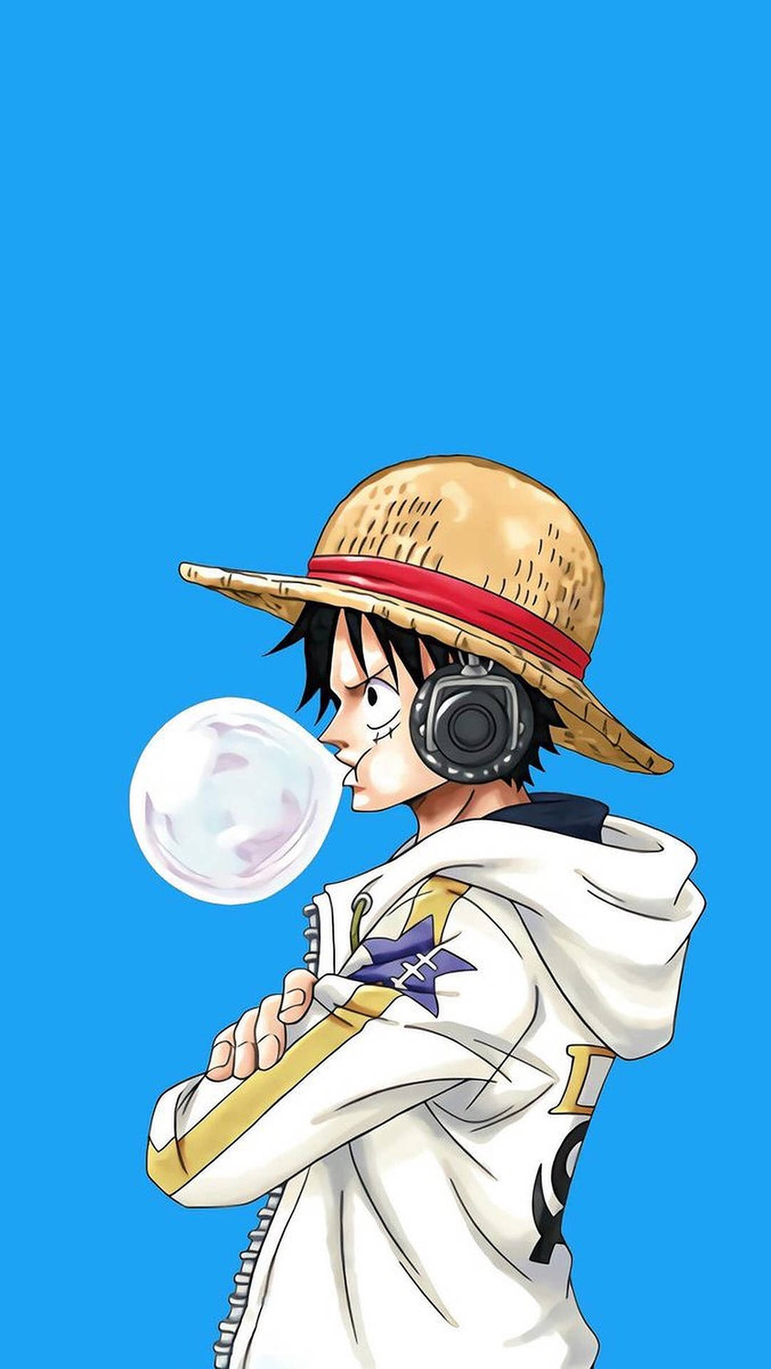 1090x1920 Download free One Piece Cool Luffy, Phone