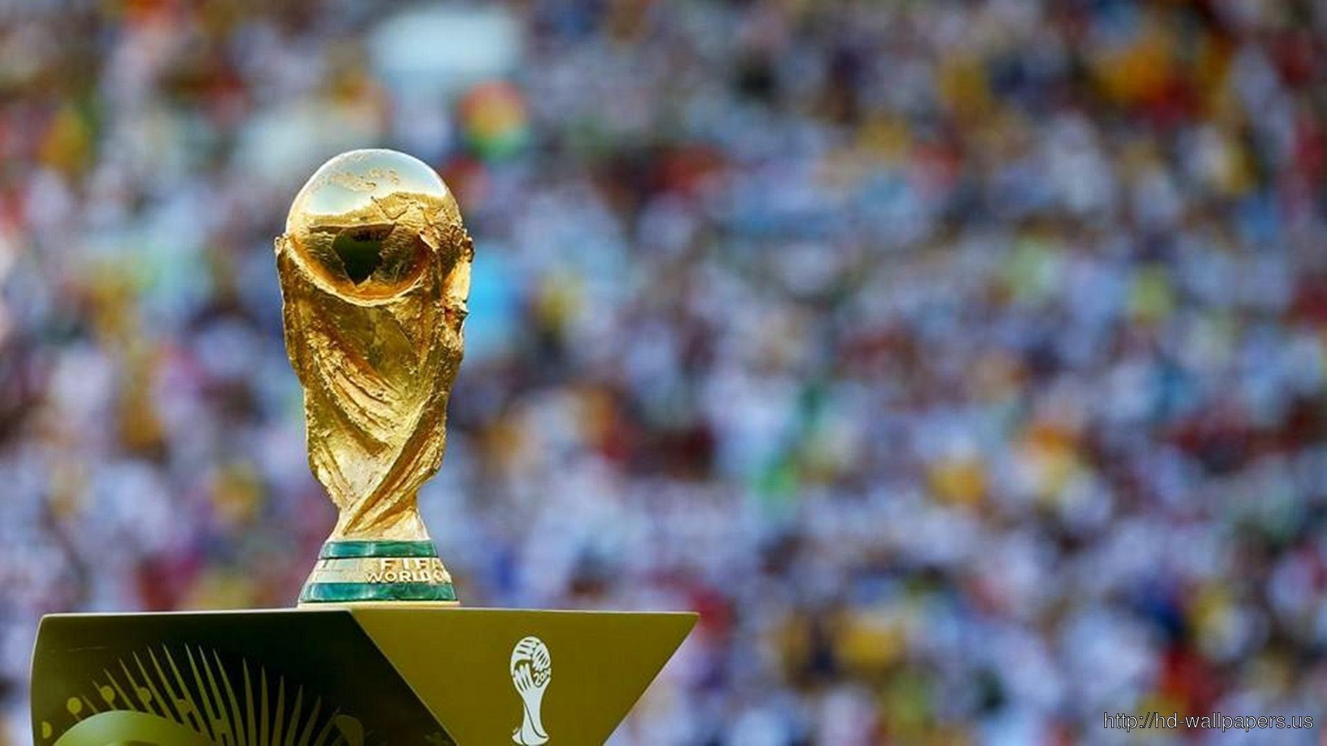 1920x1080 The World Cup Trophy At The Maracana, Desktop