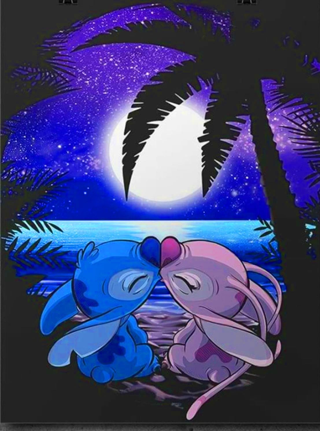 1110x1500 Stitch And Angel Wallpaper, Phone