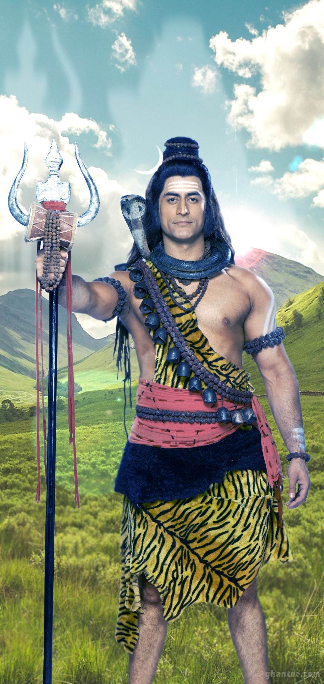 1080x2280 lord shiva HD wallpaper for mobile. Ghantee.com, Phone