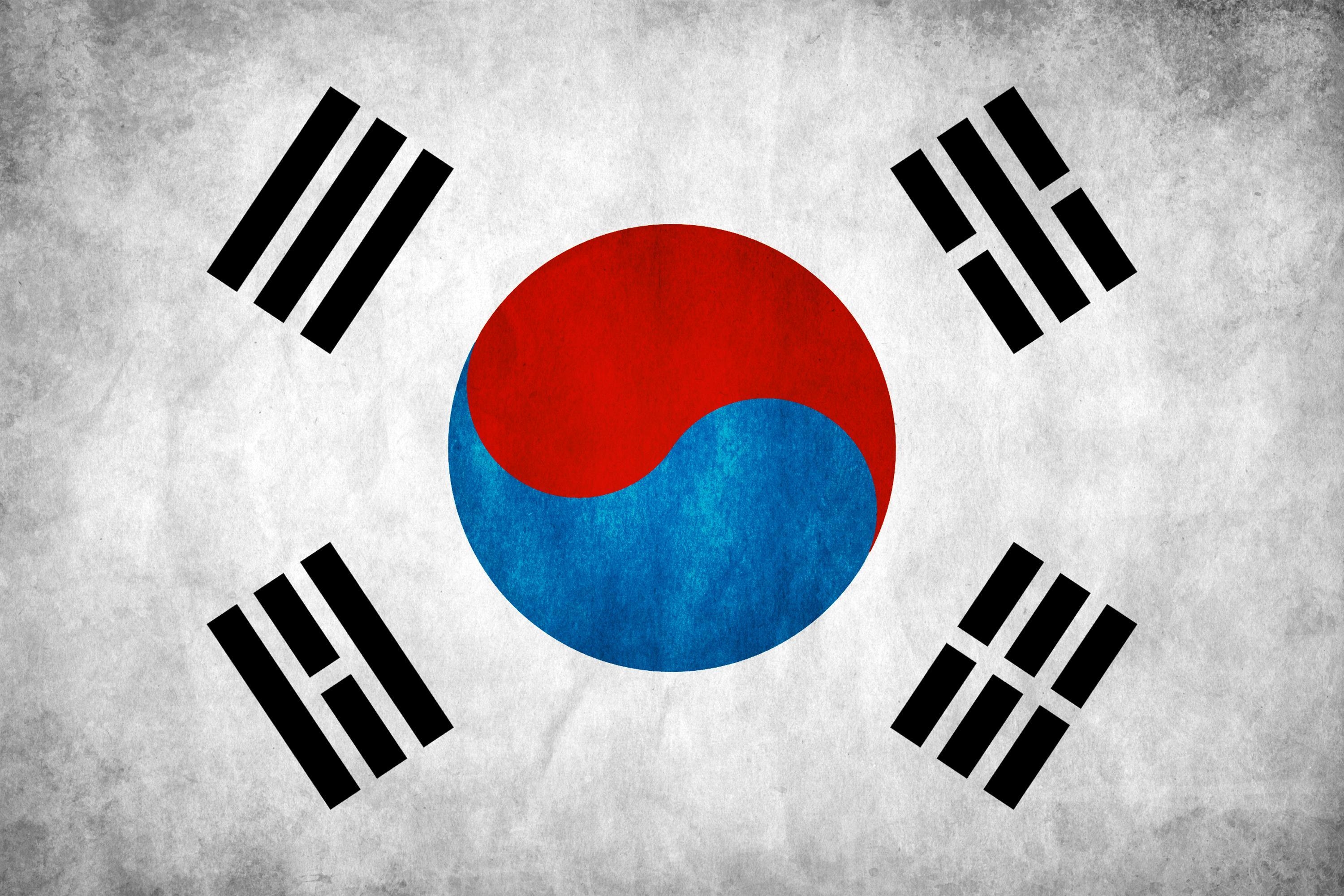 3000x2010 flags, Korea, South Korea, flag of korea wallpaper, Desktop