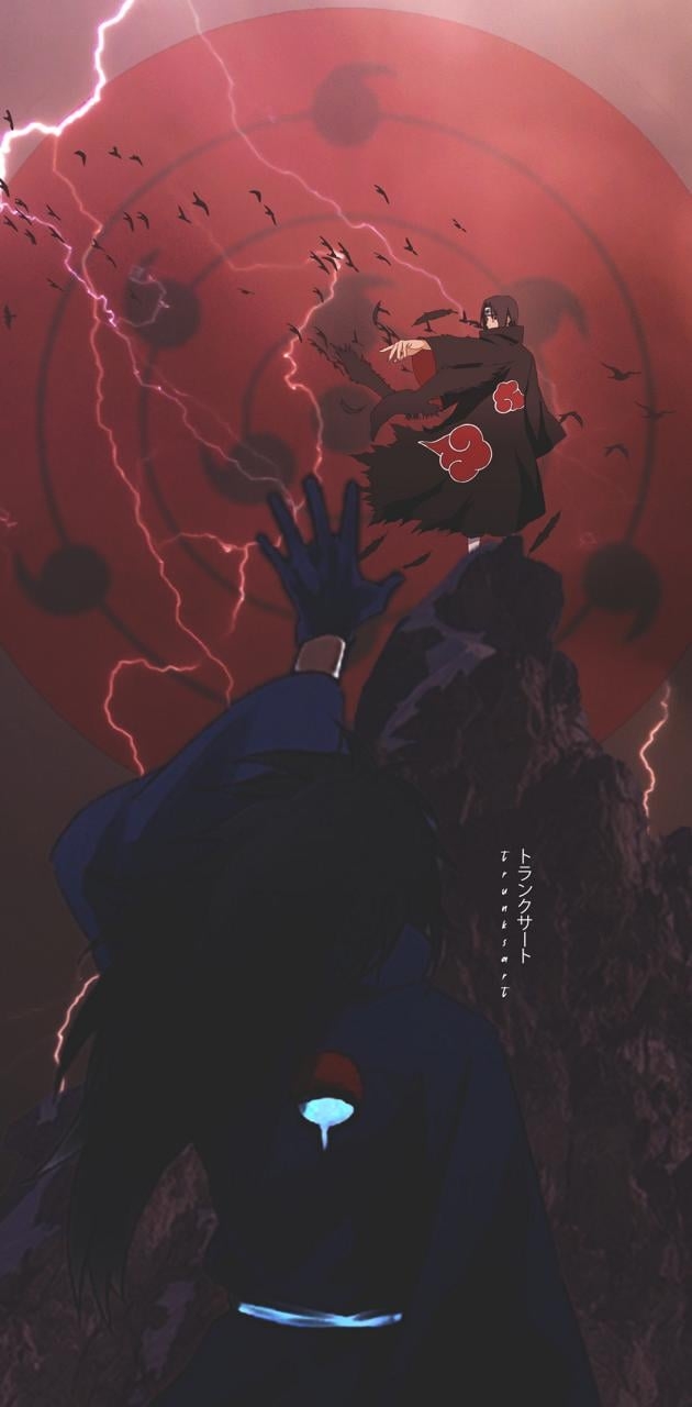 630x1280 Itachi vs madara wallpaper, Phone