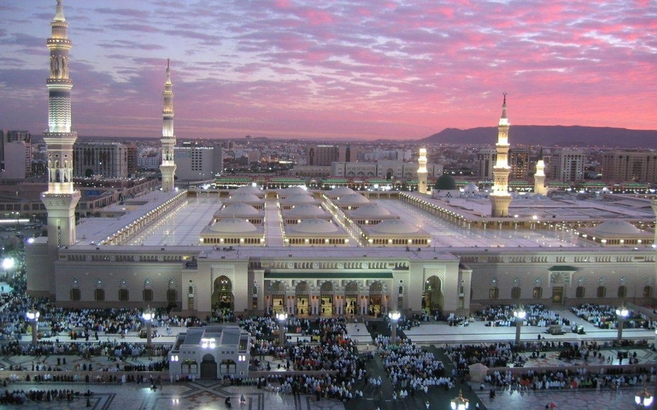 1280x800 Mecca Madina Masjid wallpaper, Desktop