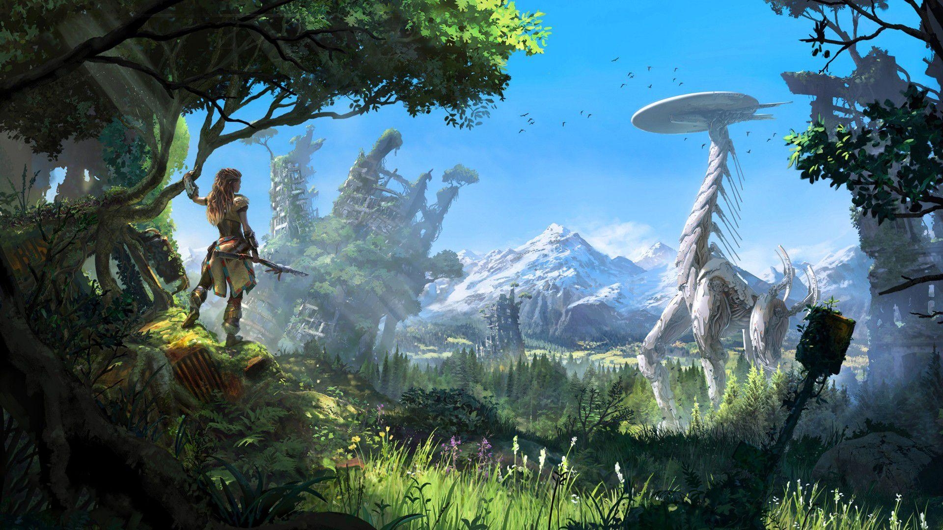 1920x1080 Horizon Zero Dawn HD Wallpaper Anime Image Board, Desktop