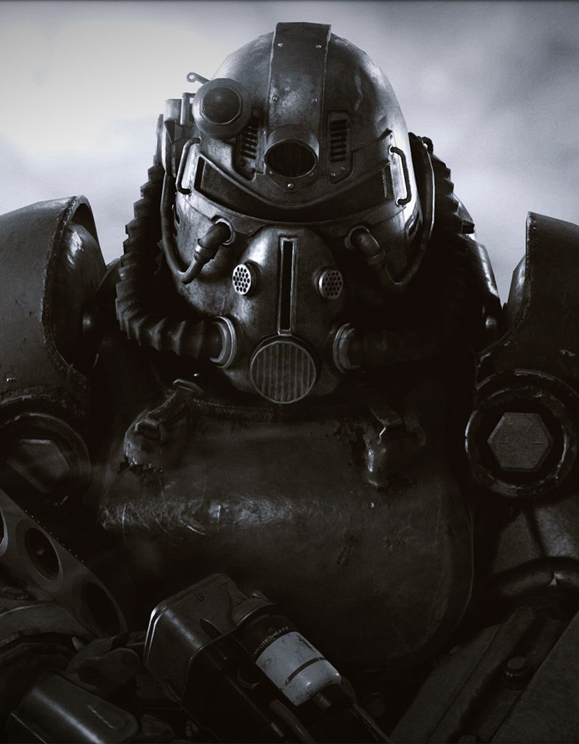 840x1080 Download Armour suit, Fallout video game wallpaper, 840x iPhone iPhone 4S, iPod touch, Phone