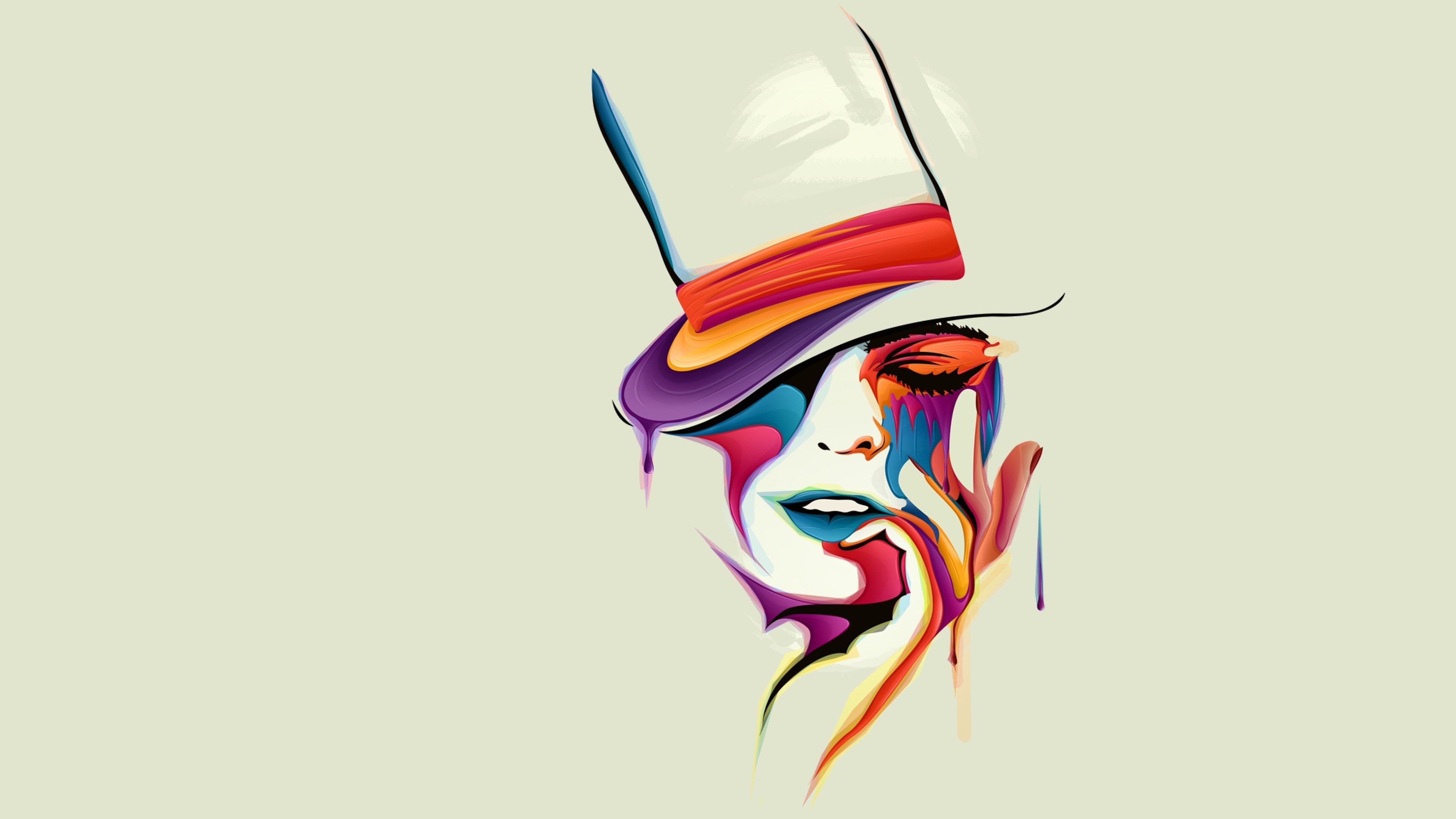 3840x2160 Face Vector Art, HD Artist, 4k Wallpaper, Image, Background, Photo and Picture, Desktop