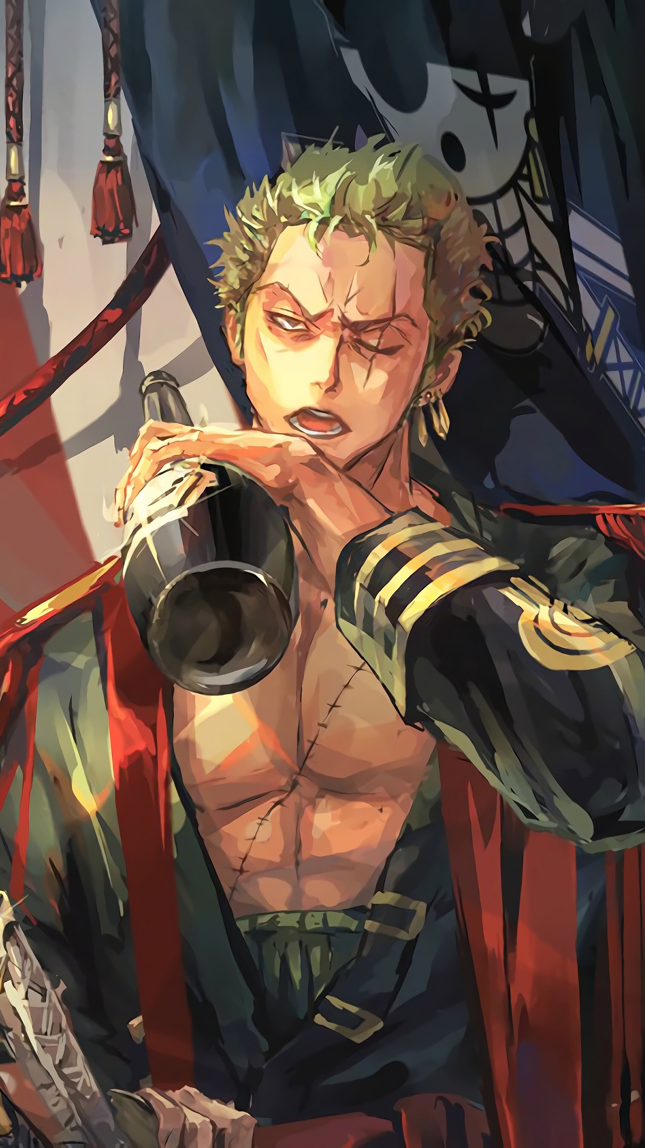 2160x3840 Sanji, Zoro, One Piece, 4k Gallery HD Wallpaper, Phone