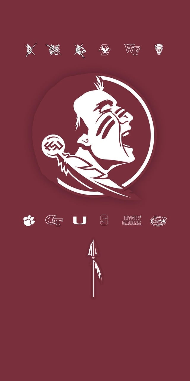 640x1280 You asked for 'em. Custom retro and modern wallpaper. See ya's next week. Go Noles!, Phone